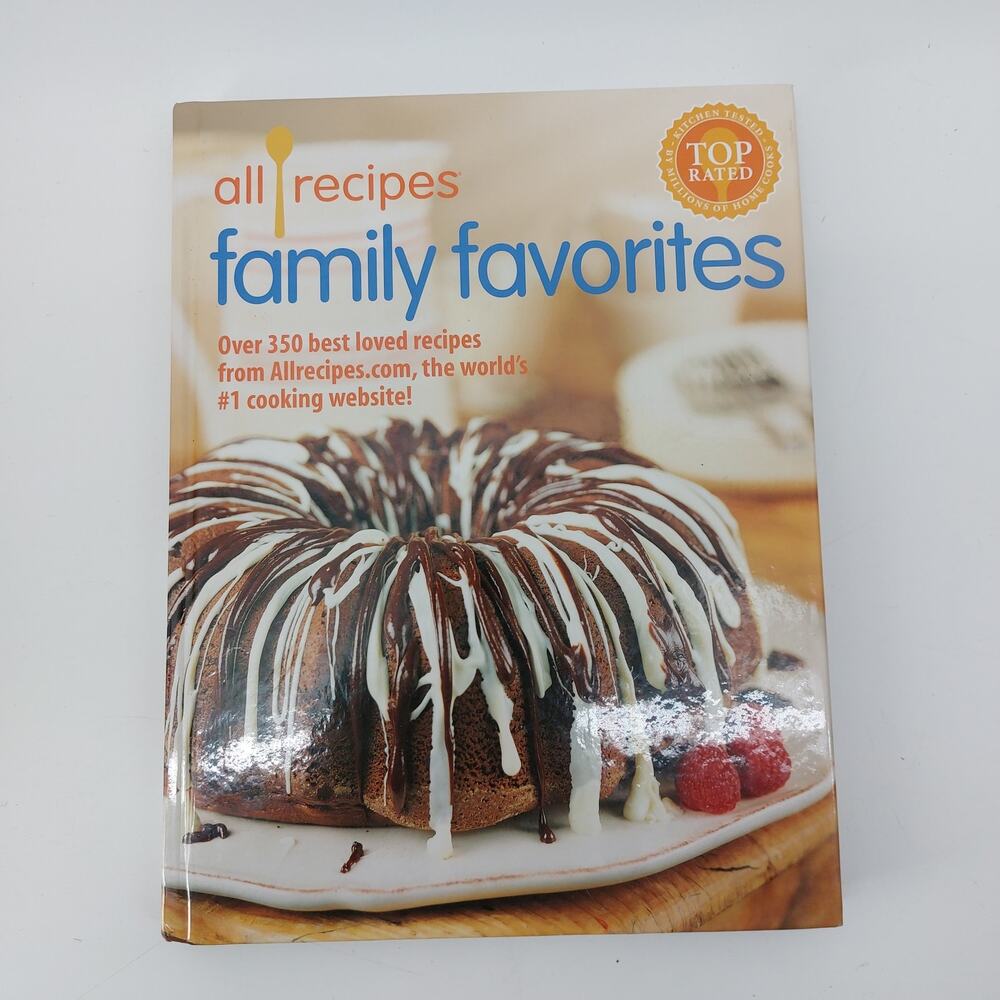 All Recipes Family Favorites Over 350 Best Loved Hardcover Book
